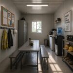 Ilustračné zobrazenie: Detach 18 Mini Office – príklad oddychového zázemia