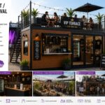 Ilustračné zobrazenie: Expand Shop – koncept eventovej a festivalovej prevádzky