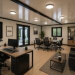 Small 28 Office – príklad zariadenia pracovísk