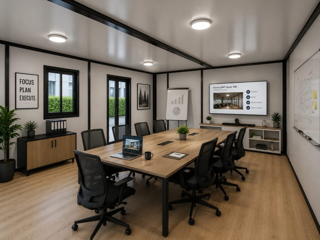 Ilustračné zobrazenie: Small 28 Office – príklad zasadacej miestnosti