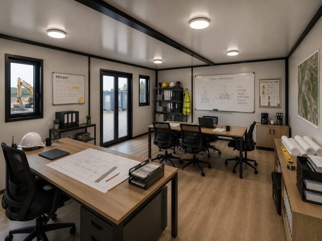 Ilustračné zobrazenie: Small 28 Office – príklad školiaceho priestoru