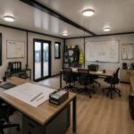 Ilustračné zobrazenie: Small 28 Office – príklad školiaceho priestoru