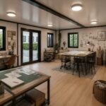 Ilustračné zobrazenie: Small 28 Office – príklad kreatívneho ateliéru